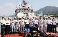 MILAN 2026: Ship 17 exchanges experience with Royal Malaysian Navy
