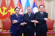 Vietnamese, Lao, Cambodian PMs devise concrete measures to implement Party leaders’ meeting outcomes