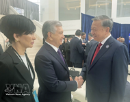 General Secretary To Lam meets with foreign leaders on sidelines of Board of Peace meeting