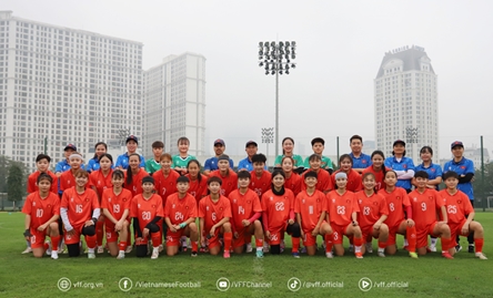 Vietnam U20 women’s team begins preparations for AFC Asian Cup Finals