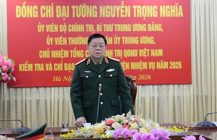 General Nguyen Trong Nghia directs Unit 871 on 2026 task performance