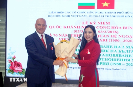 Ho Chi Minh City tightens friendship with Bulgarian partners