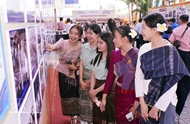 Ho Chi Minh City exhibition highlights Vietnam-Laos-Cambodia solidarity