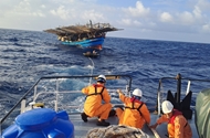 Thirty-four distressed fishermen rescued
