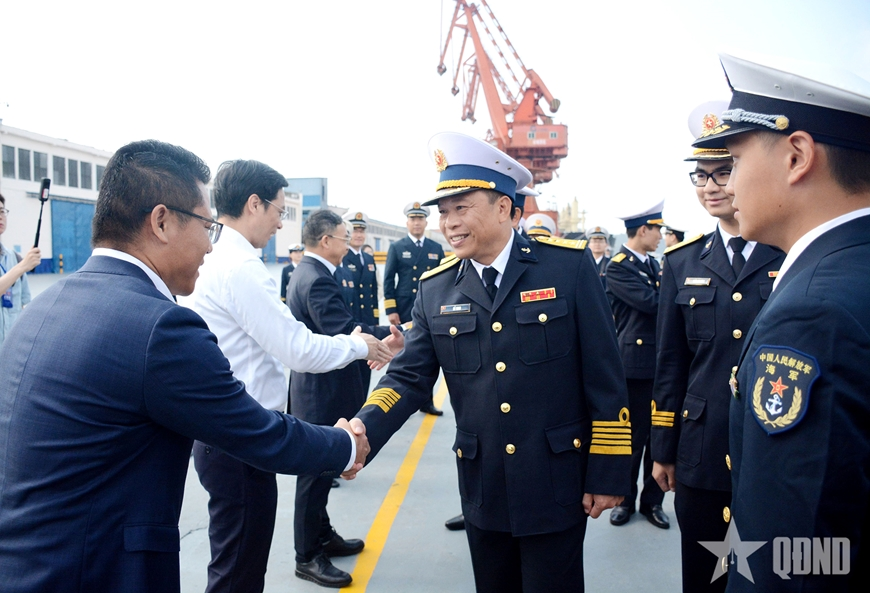 Vietnamese frigates begin defense external activities in China