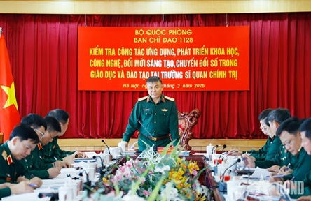 Defense leader works with military schools