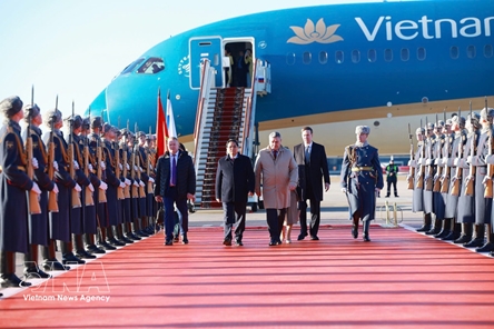 Prime Minister Pham Minh Chinh begins official visit to Russia