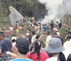 Condolences extended to Colombia over military transport plane crash