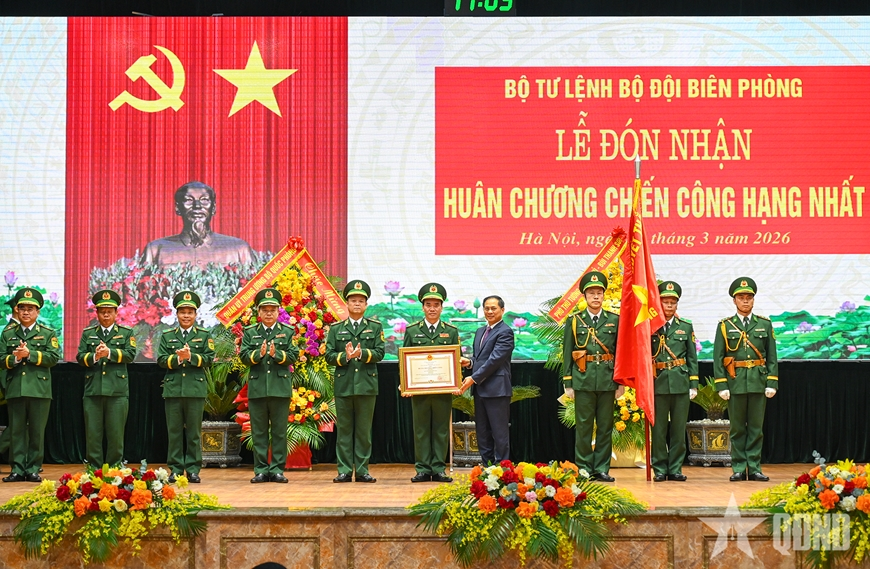 Vietnam Border Guard awarded first-class Feat of Arms Order