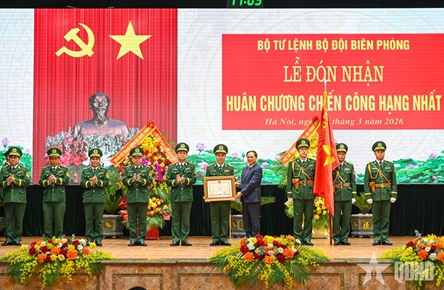 Vietnam Border Guard awarded first-class Feat of Arms Order
