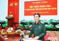 Defense Ministry holds scientific seminar on building strong and modern whole-people’s defense