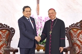 National Assembly Chairman extends Easter greetings to Hanoi Archdiocese