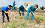 Youths of Tay Ninh provincial armed forces launch environmental protection campaign