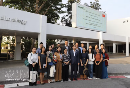 Asian Institute of Technology viewed as bright symbol of Vietnam–Thailand education cooperation