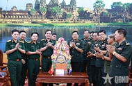 Corps 16 extends Chol Chnam Thmay greetings to Cambodian military units