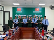 Talks held between Vietnamese and Chinese border units