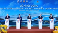 Work starts on Hanoi - Quang Ninh high-speed railway