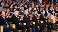 Vietnamese, Slovak leaders attend friendship concert in Hanoi