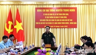 CMC leader visits and works with military units