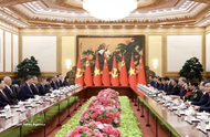 General Secretary and President of Vietnam holds talks with Chinese counterpart