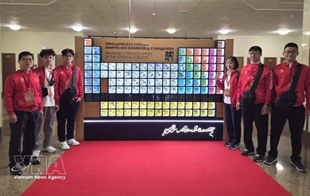 Vietnam aims for high ranking at 60th Mendeleev Chemistry Olympiad
