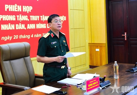 Meeting reviews proposals for conferment and posthumous conferment of Hero titles