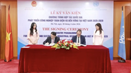 Vietnam, UNIDO ink cooperation program to advance circular, inclusive industrial development