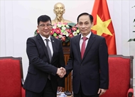 Foreign Minister hosts outgoing Mongolian Ambassador
