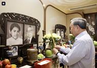 Party General Secretary, State President pays tribute to predecessor leaders