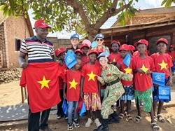 Aspiration for Peace of Vietnam’s Blue Berets
