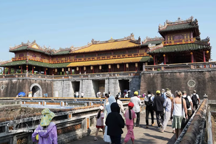 International arrivals to Hue surge during April 30-May 1 holiday