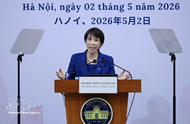 Japanese PM delivers keynote policy speech in Hanoi