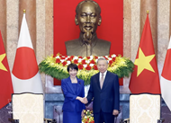 Party General Secretary, State President receives Japanese Prime Minister