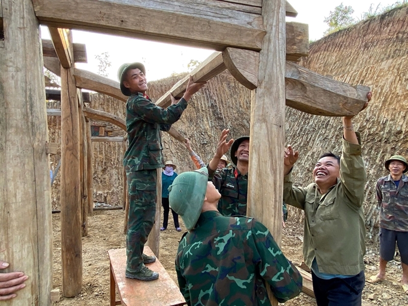 Engineering Brigade 543 opens path into heart of border people