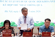 Laws proclaimed, paving way for national breakthrough development in new era