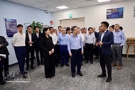 Party official calls on Samsung Vietnam to expand R&D cooperation