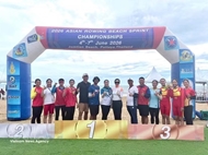 Vietnamese rowers, canoeists strike gold at Asian championships