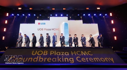 UOB Vietnam builds 450 mln USD headquarters within VIFC-HCMC