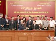 Phu Tho, Korean firm sign MoU to explore water environment, energy project
