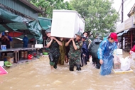 Military units pro-actively respond to natural disasters and mitigate consequences