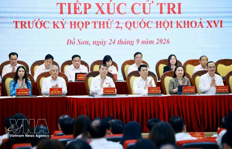 PM Le Minh Hung meets with Hai Phong voters ahead of 16th N.A.’s second ...