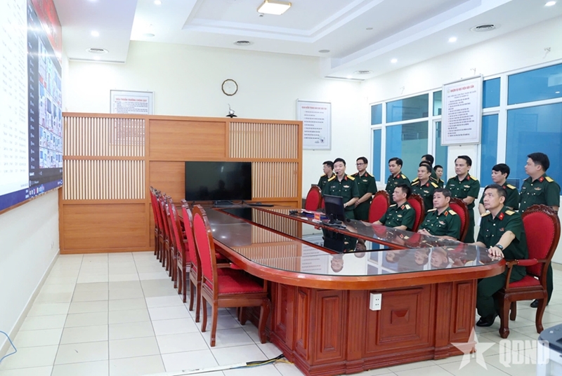 Logistics Program Map MND inspects administrative reform and digital transformation at ...