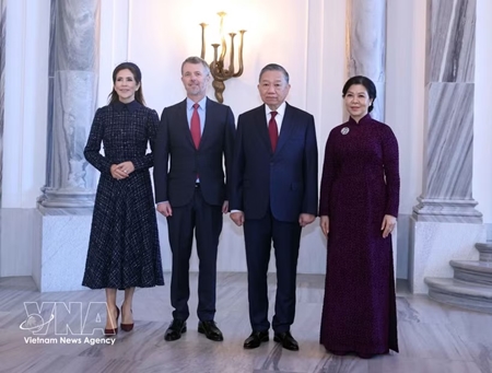 Viet Nam treasures time-tested friendship, multifaceted cooperation with Denmark: Top leader