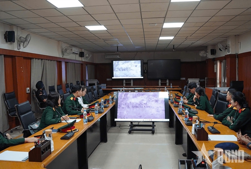VPA young officer delegation visits Indian military units