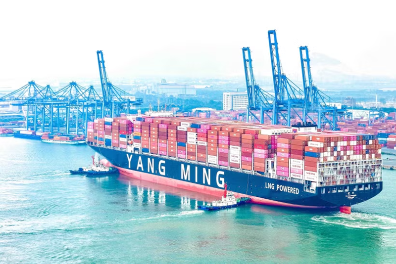 Yang Ming’s container ship makes first call at Tan Cang - Cai Mep terminal
