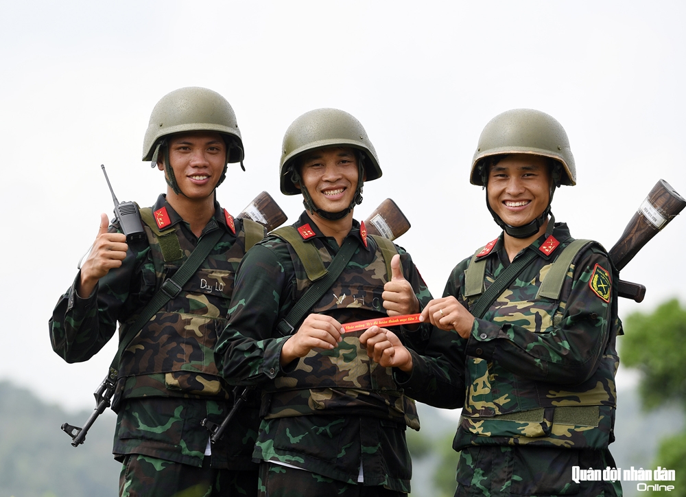 Niềm vui của Tổ số 1 khi tìm thấy mục tiêu cuối cùng của đề bài 