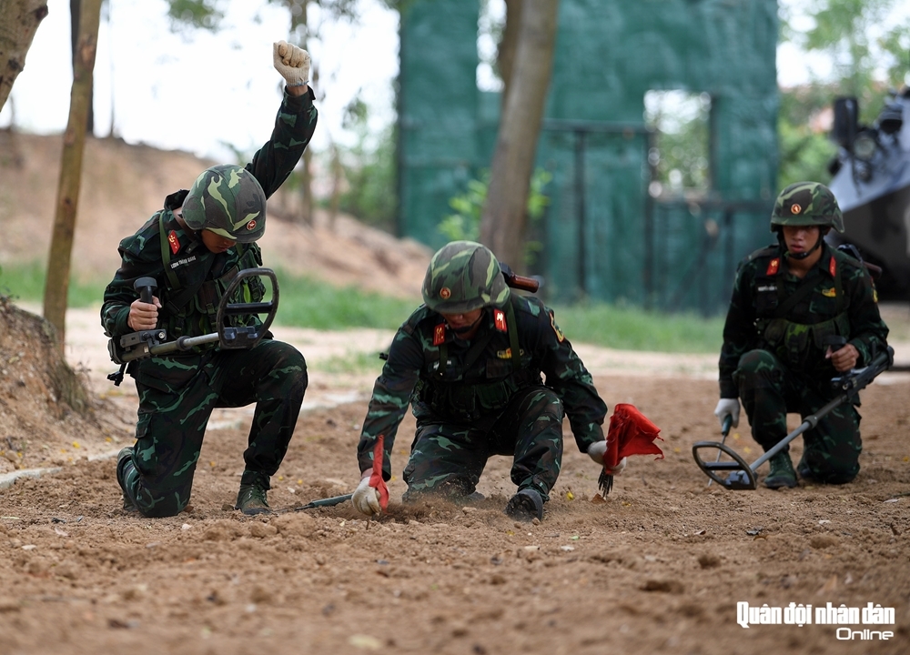 Tại Army Games 2020, Đội tuyển Công binh Việt Nam đoạt giải 