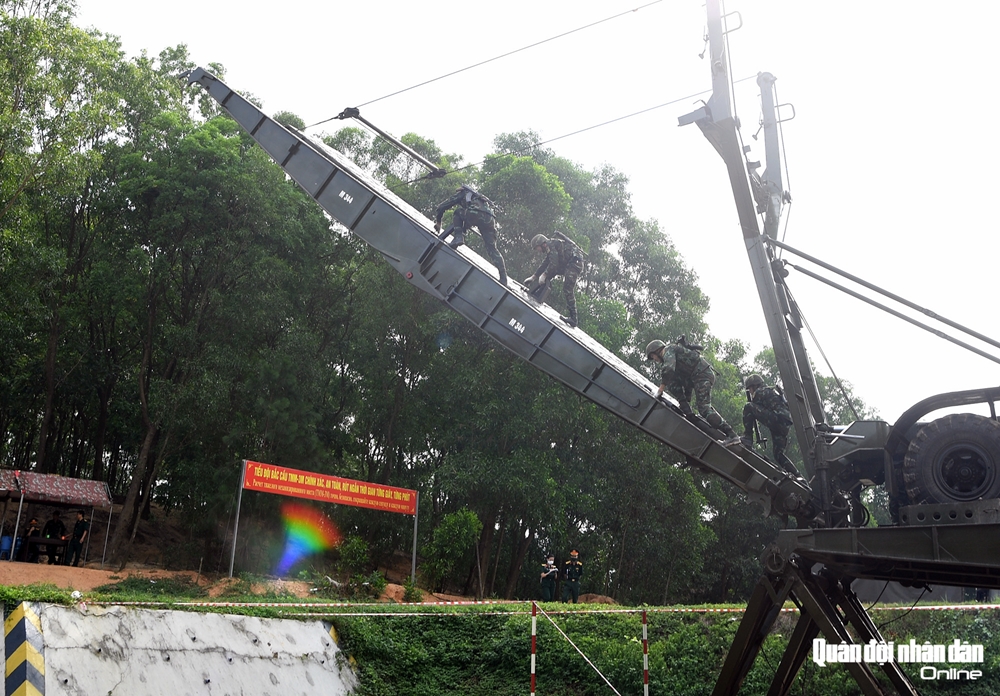 Đội tuyển Công binh Việt Nam quyết tâm đổi màu huy chương