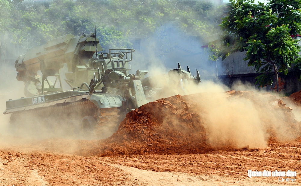 Đội tuyển Công binh Việt Nam quyết tâm đổi màu huy chương