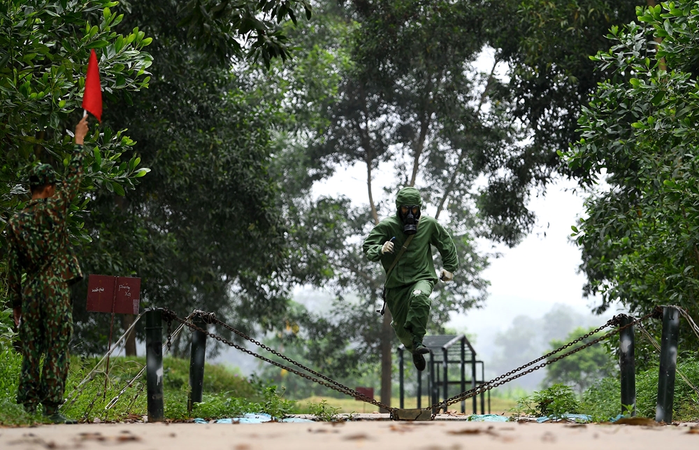Bộ đội phòng hóa tự tin tranh tài ở đấu trường quốc tế
